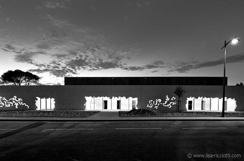 Lisa Ricciotti - photographe architecture complexe sportif Orgon