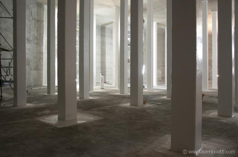 Lisa Ricciotti - photographe chantier chateau eau italie