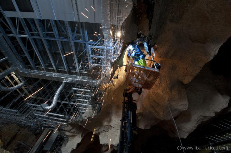 Lisa Ricciotti - photographe chantier grotte chauvet2