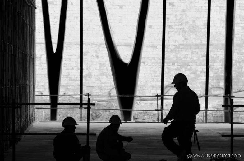 Lisa Ricciotti - photographe chantier mucem