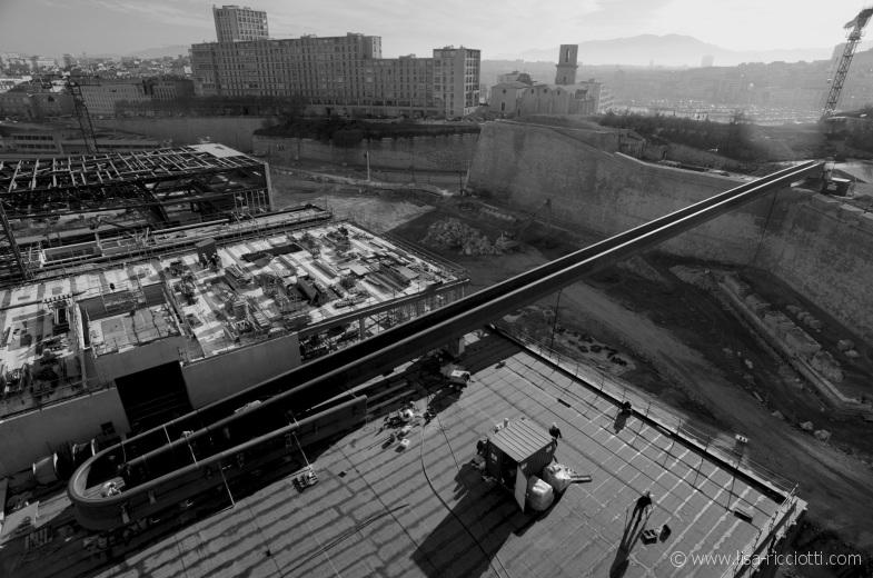 Lisa Ricciotti - photographe chantier mucem