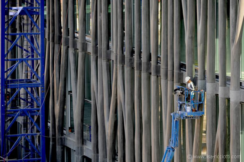 Lisa Ricciotti - photographe chantier mucem