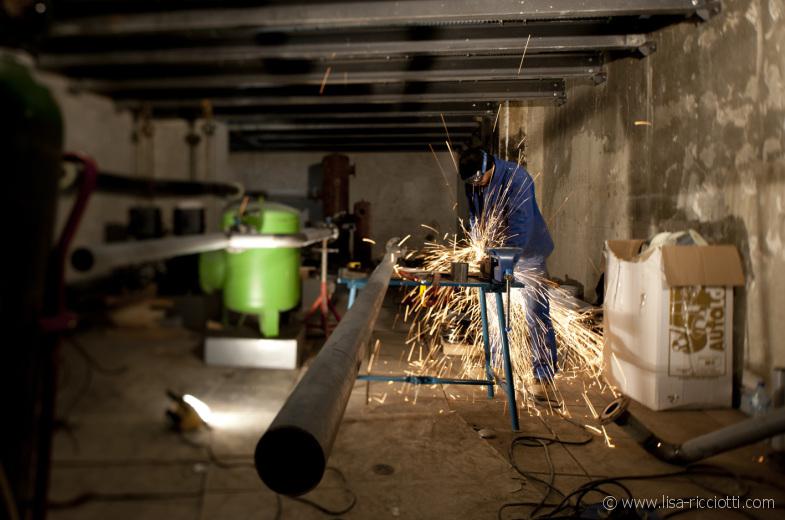Lisa Ricciotti - photographe chantier musee histoire marseille