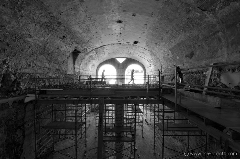 Lisa Ricciotti - photographe chantier voutes major